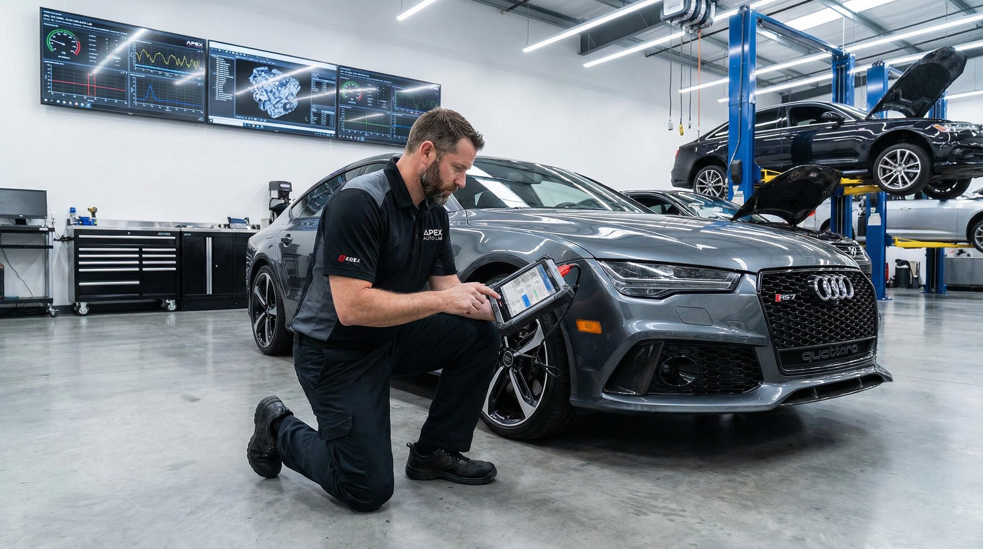 抖音风汽车诊断视频教程